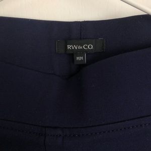 RW&CO Navy Blue "Tight" Dress Pant